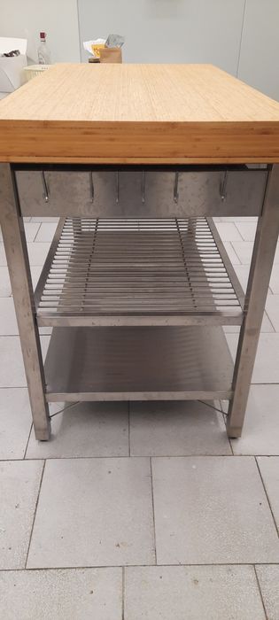 Wyspa, ikea rimforsa, blat, stół