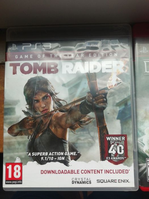 Tomb Raider, Dishonored, Splinter Cell Blacklist e Just Cause 2  PS3