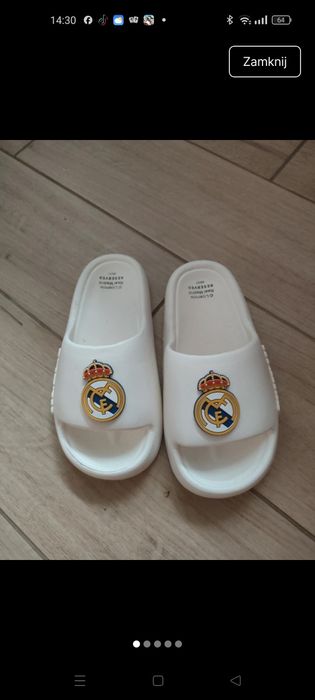 Real Madryt klapki Reserved