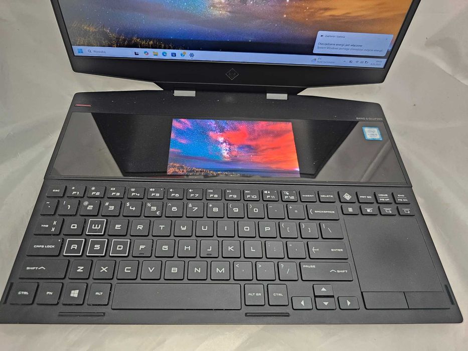 Laptop Gamingowy HP Omen X 15/i9-9880H/32GB/512+512GB/RTX2080/Bioskomp