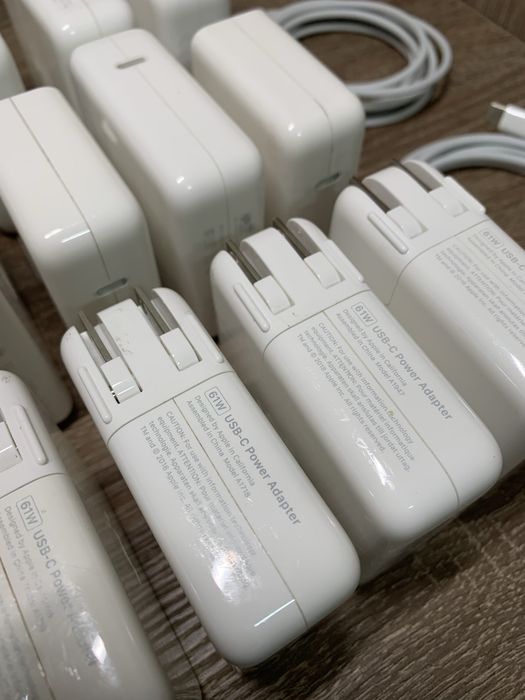 Apple 61w USB-C Type-C A1718 А1947 Оригінальний блок живлення Macbook