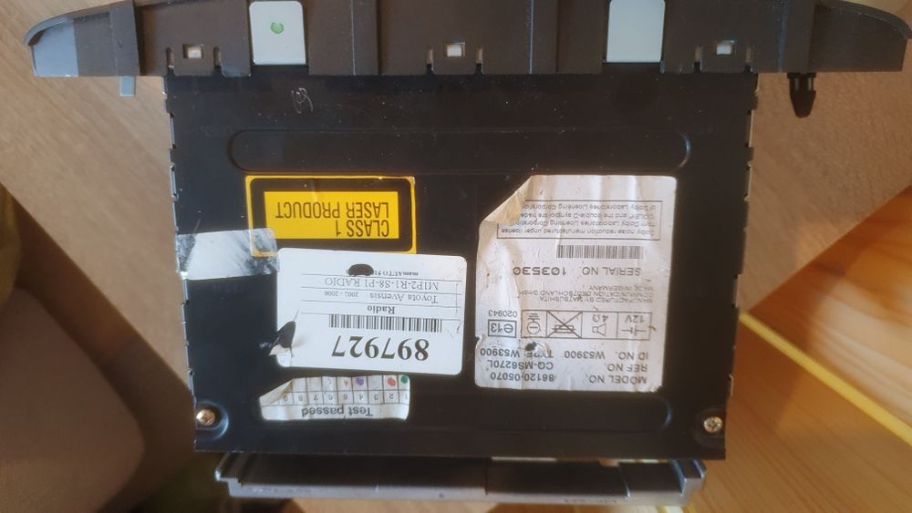 Radio Toyota Avensis T25