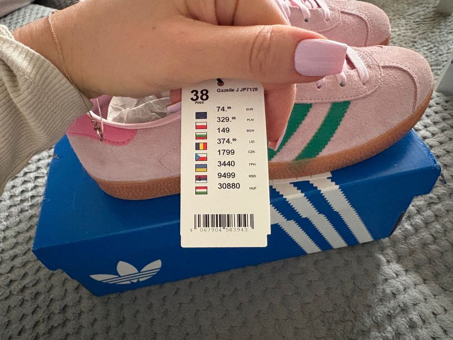 Buty Adidas gazelle j 38