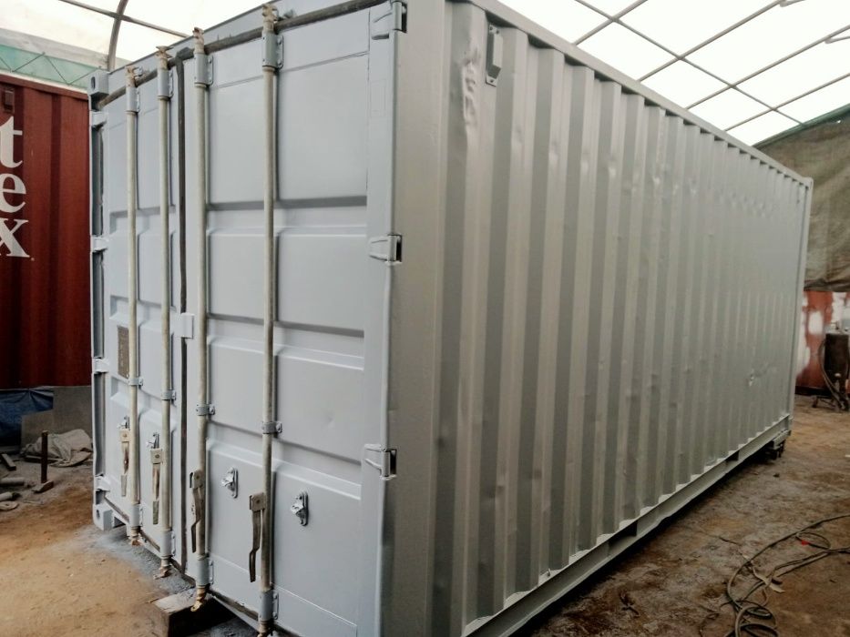 Kontener morski magazynowy odnowiony malowany 20dv różne kolory