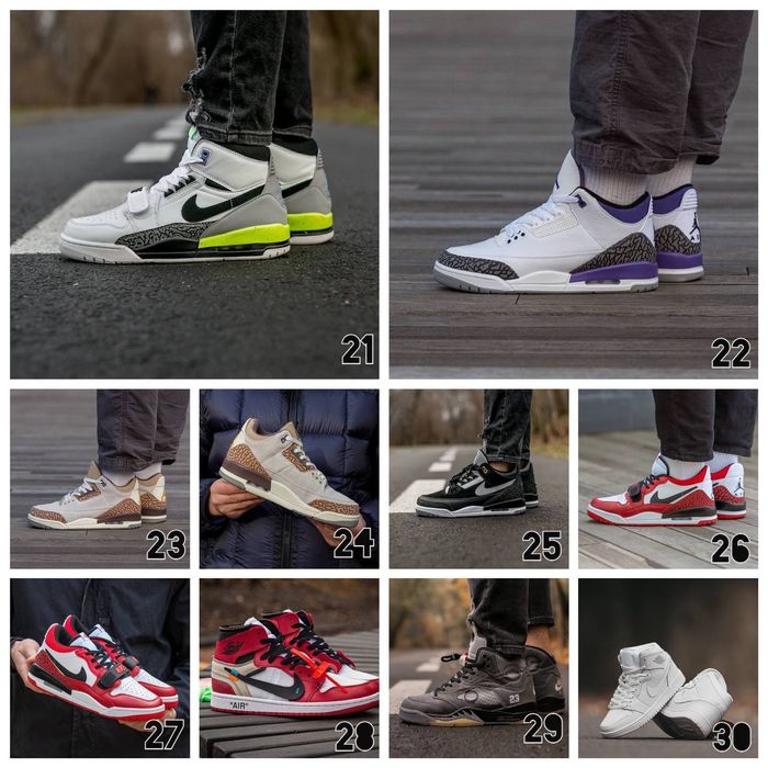 УСІ МОДЕЛІ ‼️ Nike Air Jordan Retro / Luka / Off White/T.Scott/Why Not