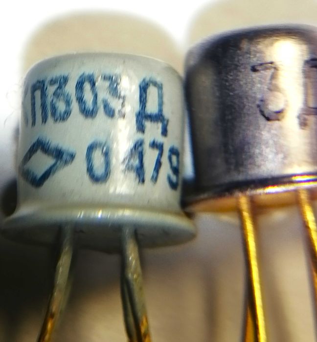 Польові транзистори КП303Д та КП305В