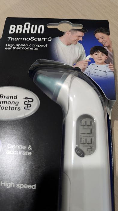Bezdotykowy termometr Braun ThermoScan 3