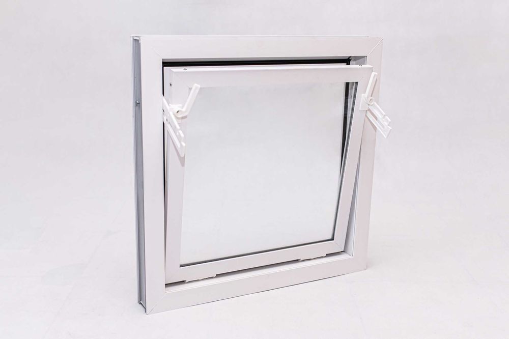 Okno antracyt różne wymiary garaż piwnica obora chlewnia kurnik