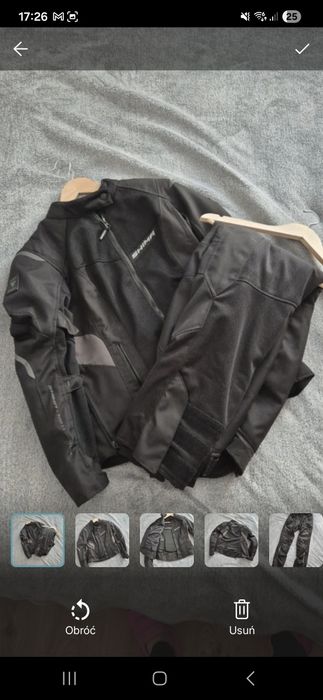 Spodnie L + Kurtka M Shima Rush Vented 2.0 black lady