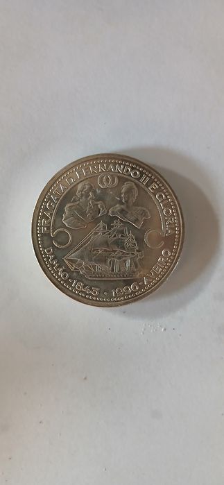 Moeda de 1000 escudos de prata 1996