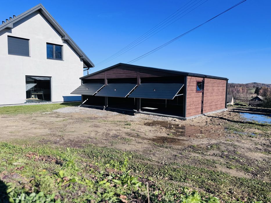 Garaż Blaszany Drewnopodobny 9x6 9x5 8x6 7x6 10x6 12x6