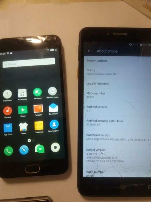 HTC, Alcatel, Sony, Meizu,Samsung, Asus