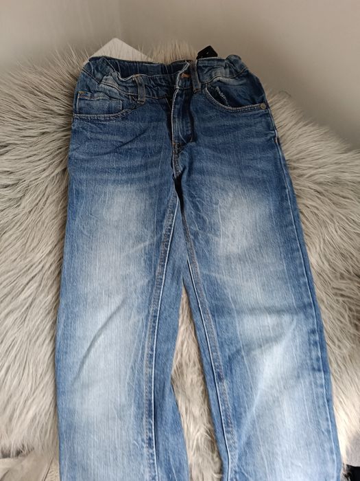 Spodnie chłopięce jeans r.140 REPORTER
