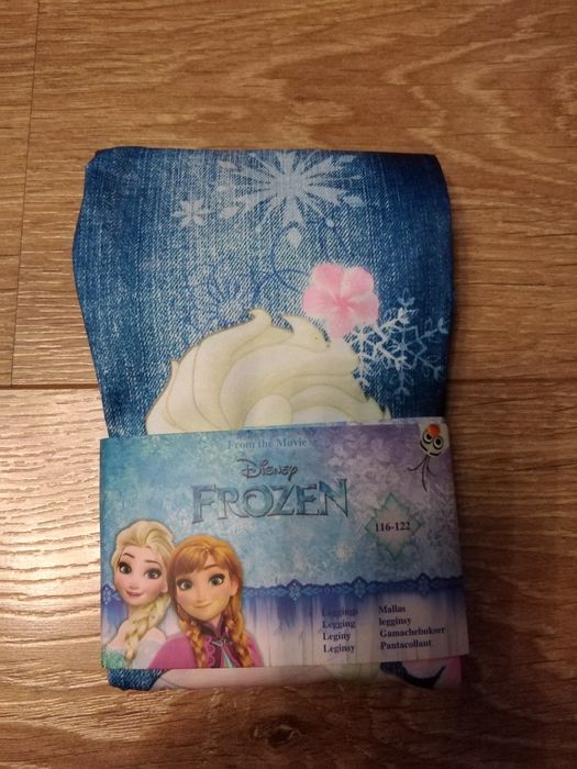 Leginsy Disney Frozen roz.116/122 NOWE