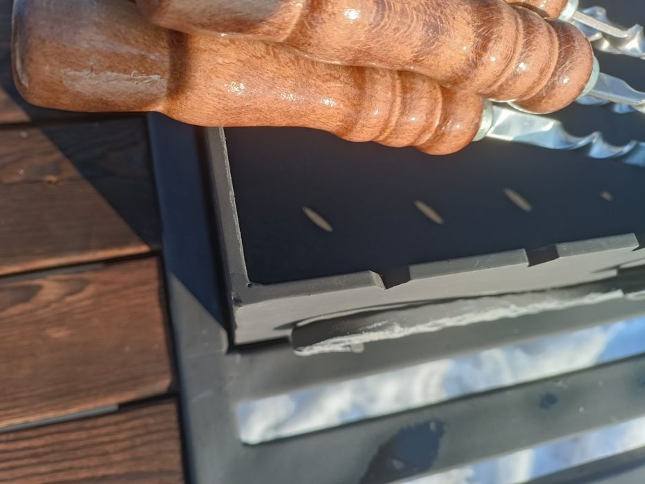 Мангал з шомпурами 5.5 мм відмінний