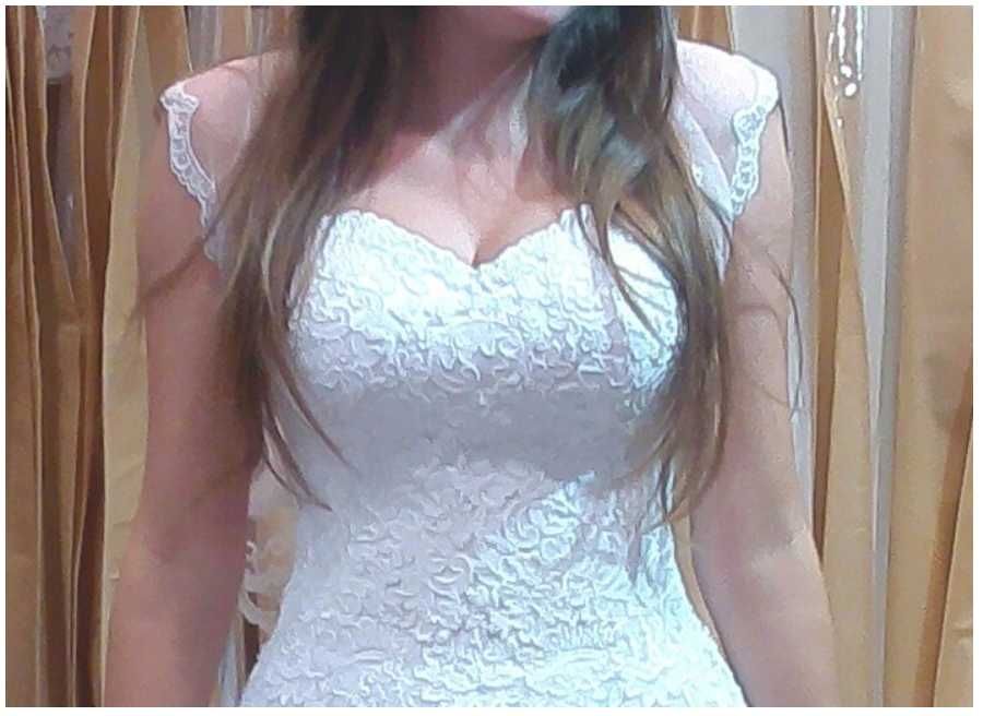 Bolerko do sukni ślubnej z koronką