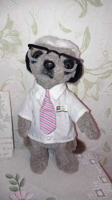 Коллекционная игрушка сурикат Сергей