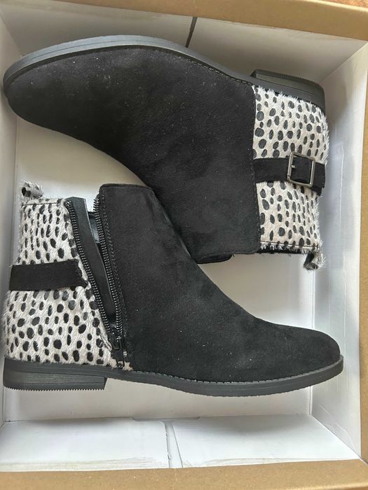 Botki zamszowe Reserved dziewczęce