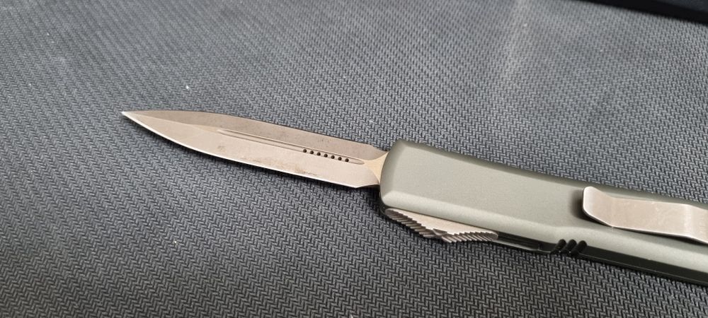 Nóż Microtech Ultratech Green Bronzed Apocalyptic