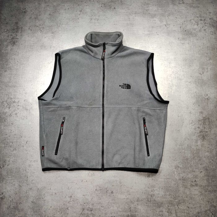 MĘSKA RETRO KAmizelka Polar POLARTEC Ocieplana Thermal The North Face