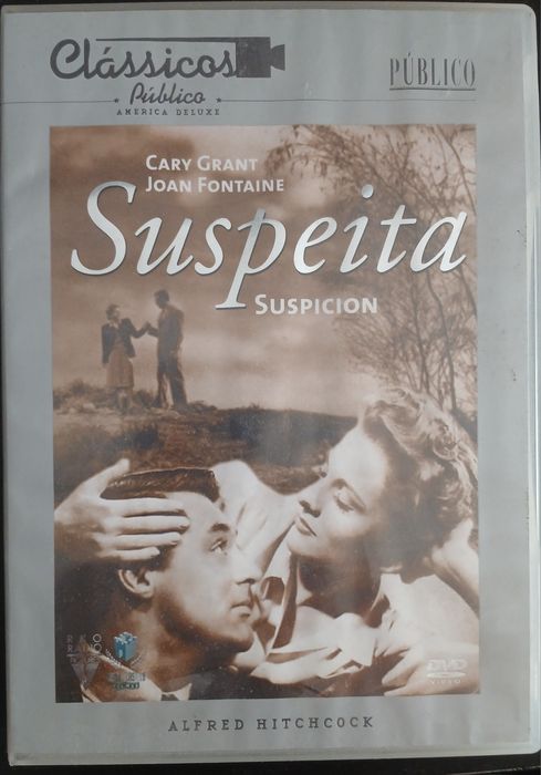 DVD Suspeita de Alfred Hitchcock