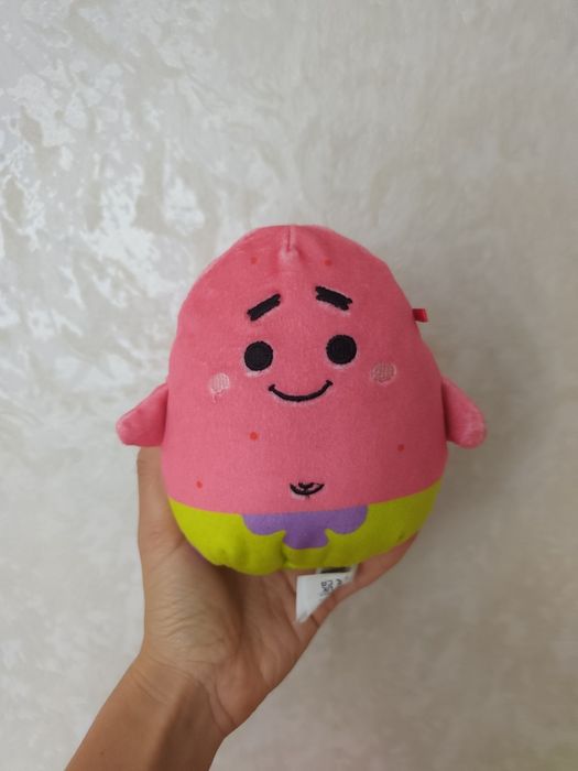 Сквіш м'яка  іграшка Патрік Губка Боб Squishmallows