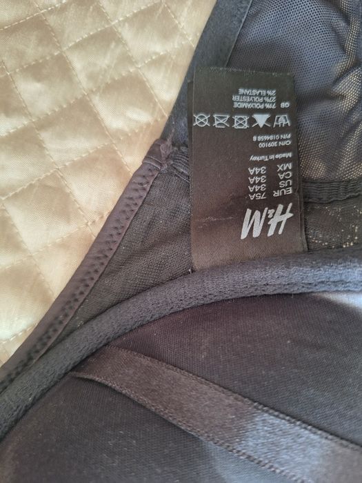 Biustonosz damski H&M cekiny 75A/34A