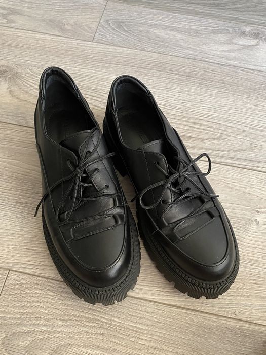 Туфли кожаные