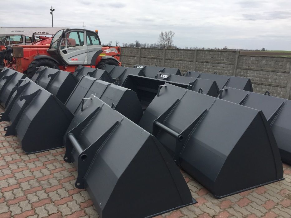 Lyżko-krokodyl Jcb Manitou ząb palony,odkręcane boki 2.40 M ładowarka krokodyl do ładowarki Mocny i solidny NOWY Bardzo porządny Transport cały Kraj!