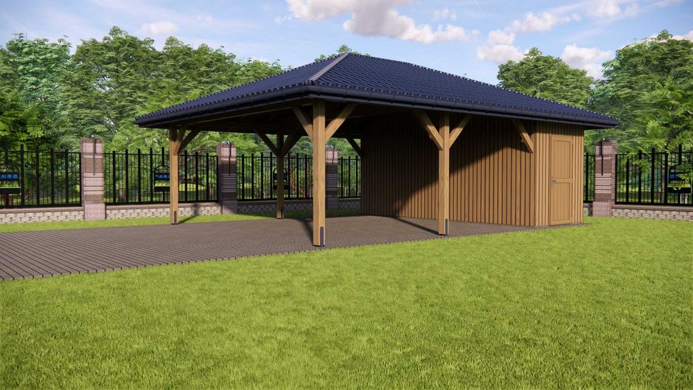 Wiata samochodowa, Carport