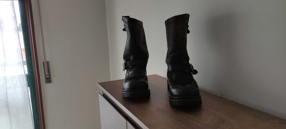 CASACO impermeável de moto e BOTAS "Sancho Boots"