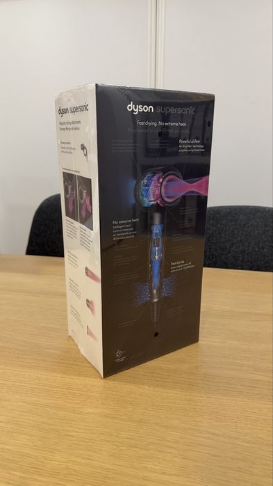 Secador Dyson Supersonic HD15 Níquel/Cobre — NOVO e SELADO (6 peças)