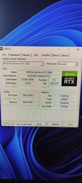 Відеокарта RTX 2060 6 gb