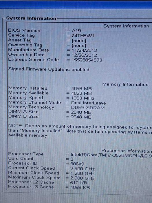 ноутбук DELL Latitude E6230 Intel Core i7-3520M 4GB SSHD 500GB