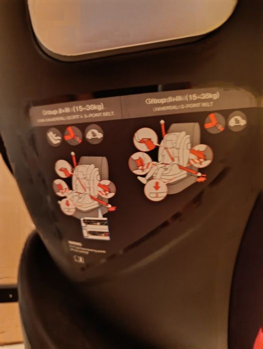 Cadeiras auto isofix