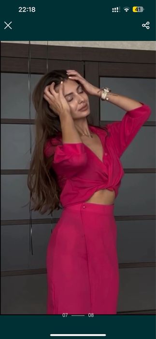 Костюм льон 42 розмір