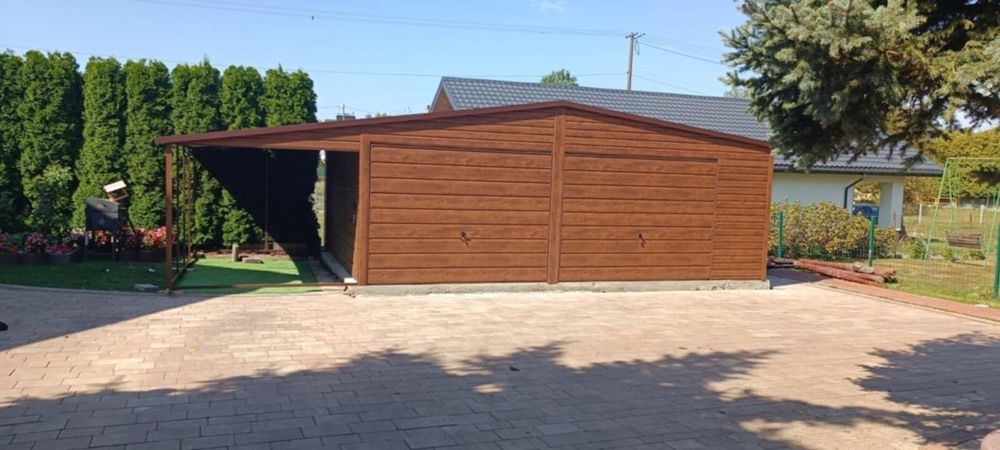 Garaz blaszak Drewnopodobny