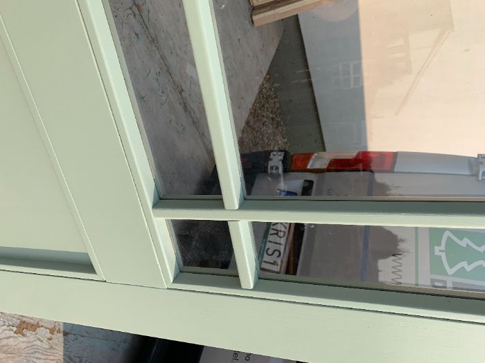 Drzwi drewniane NA WYMIAR francuskie szprosy hampton prowansalskie