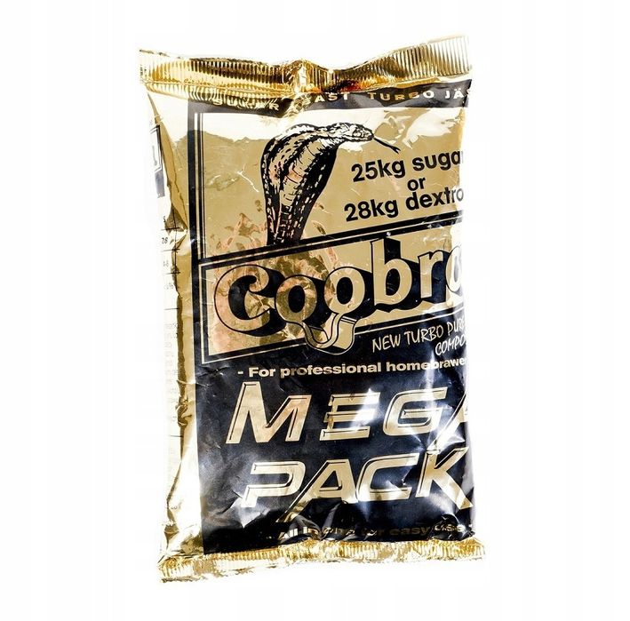 Drożdże Cobra Coobra Mega Pack na 25kg cukru SUPER