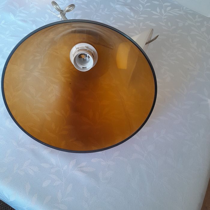 Lampa wisząca szklana