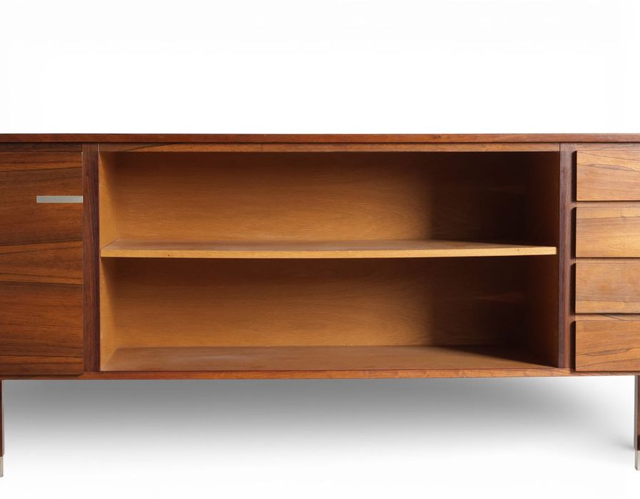 Duński sideboard | komoda  teak, lata 60., Eigil Petersens Møbelfabrik, mid century
