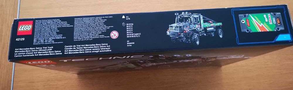 LEGO Technic 4x4 Mercedes-Benz Zetros Trial Truck (Novo, Selado, Orig)