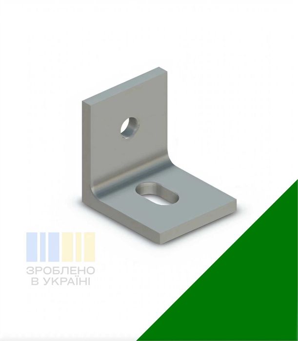 L-подібний кронштейн алюмінієвий К3 ( кутник)  під шпильку М10