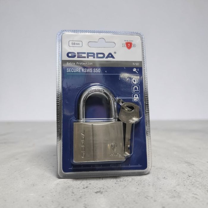 Na Lewara Kłódka wzmocniona Gerda Secure KSWS S50 50mm