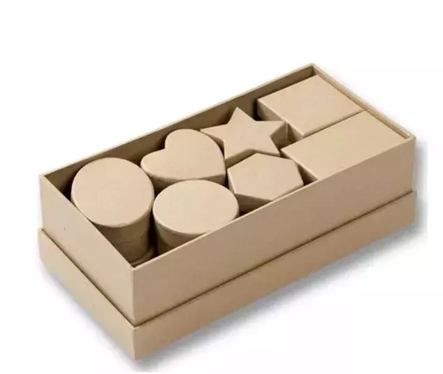 Pudełka Naturalne 15Szt. Galeria Hobby. Nowy Produkt