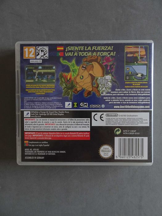 Jogos Nintendo DS - Be 10 Alien Force