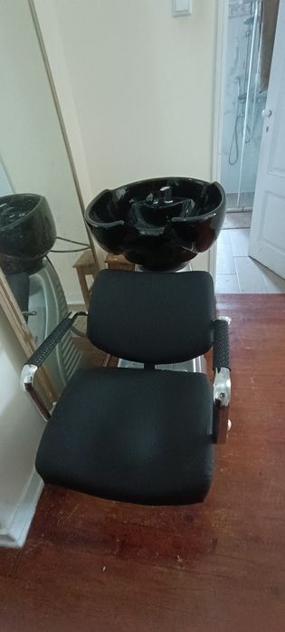 Rampa, lavatório para lavar cabeças