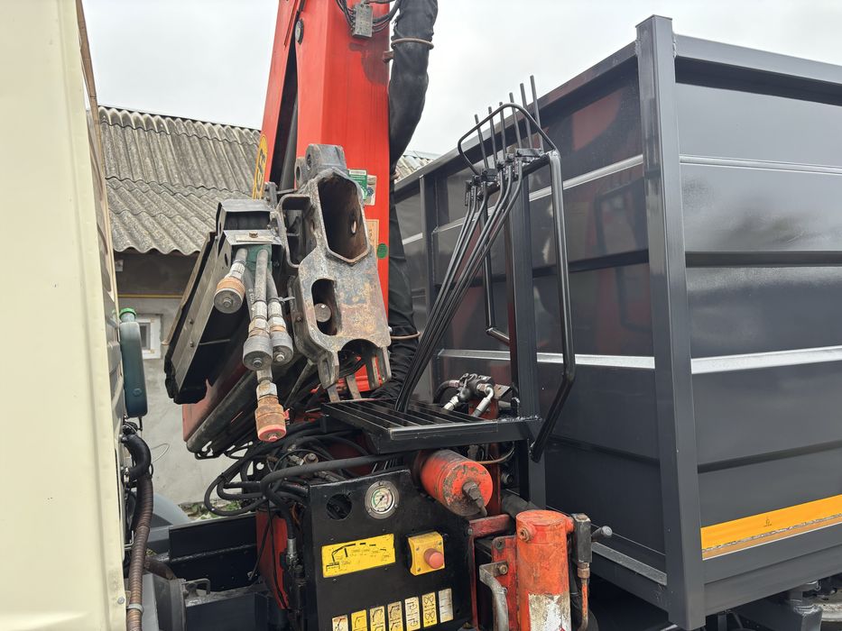 Кран маніпулятор самоскид переобладнання під ключ,по перерахунку з ПДВ