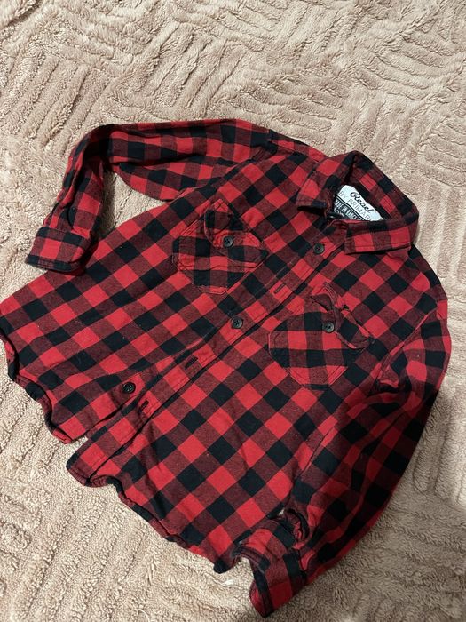Koszula w kratę kratkę 110 rebel