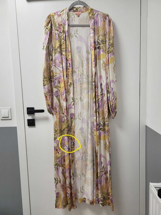 Naree kimono Imani Lilac satyna wiskoza one size